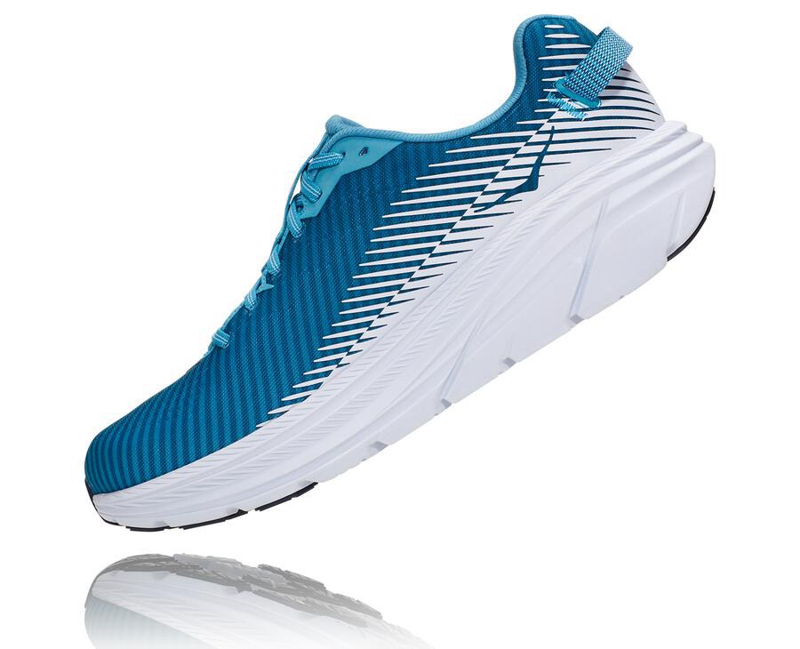 Hoka One One Rincon 2 Löparskor Herr - Blå/Vita - PXVKA-1057